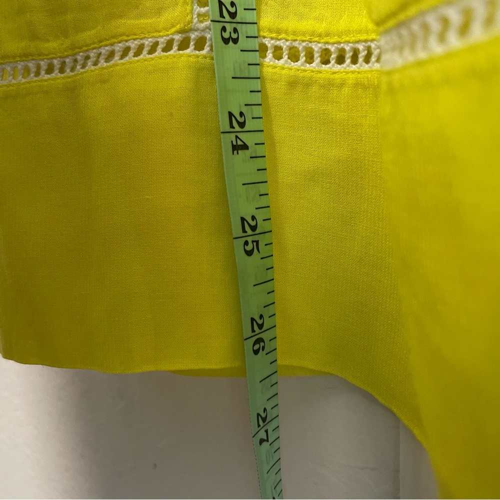Moulinette Soeurs Yellow And White Blouse - Picture 8 of 8